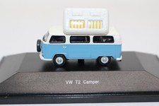 CC333, Schuco VW Volkswagen T2 Campingbus Camper in hellblau TOP PC OVP 1:87