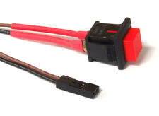 PC Computer Server Push Button Power Reset Momentary Switch Schalter Taster 50cm