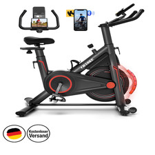 Heimtrainer Fahrrad mit App, CHAOKE Profi Ultra-Leiser Indoor-Hometrainer mit...