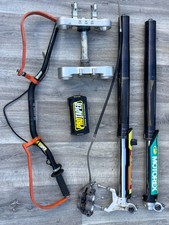 KTM Supermoto SMR 450 Gabel Upside Down Magura Bremse Gabelbrücke Protaper WP48