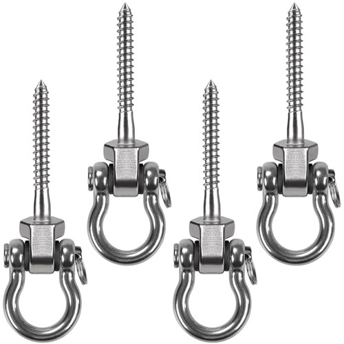 Schaukelhaken edelstahl 4er - schaukelhaken,