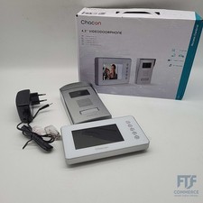 Kabelgebundenes Bildtelefon mit 4,3 Zoll Display – Weiß