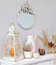 Nostalgie Spiegel Creme mit