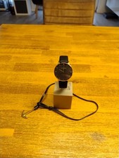 I AM KAMU Uhr Enigma Schwarz Gold + Anker Wickelarmband Gebraucht, UVP 129€