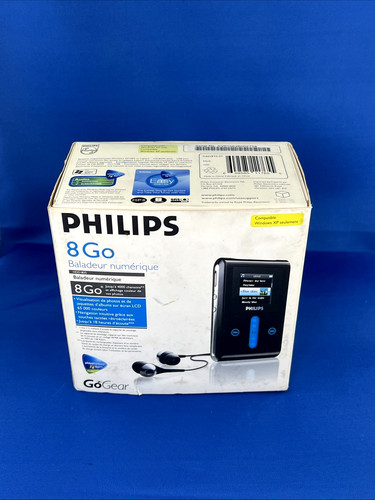 Philips gogear hdd1835 8gb - philips,