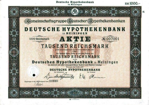 Deutsche hypothekenbank - 50,