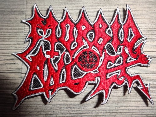 Morbid angel shape patch - angel,