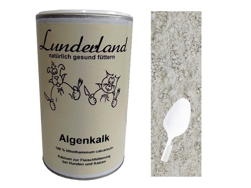 Lunderland algenkalk 700g - algenkalk, +