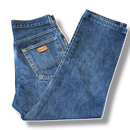Wrangler herren 31w 34l blau - herren,