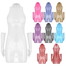 Damen Minirock Sleepwear Kleid