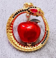 Thomas Sabo PE894-542-7 Anhänger Apfel mit Schlange Vergoldung silber