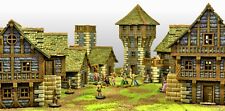 Tabletop Gelände Scatter Terrain Gebäude -  Kleines Dorf / Small Village