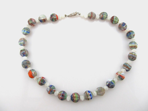 Murano glass kette antik - glass,