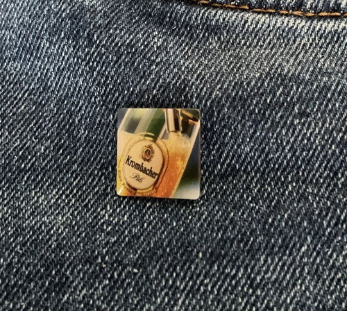 Krombacher pin - krombacher,