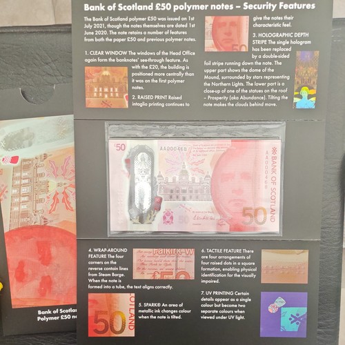 2021 bank scotland - 2021, £50