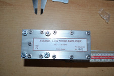 Vorverstärker für 10GHz von F1OPA SN:1701 mit Übergang von WR75 auf SMA