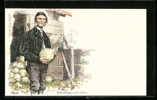Lithographie Echterdingen auf