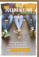 Jugendweihe - Karte mit