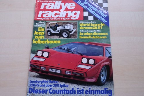 Rallye racing 1982 - rallye,