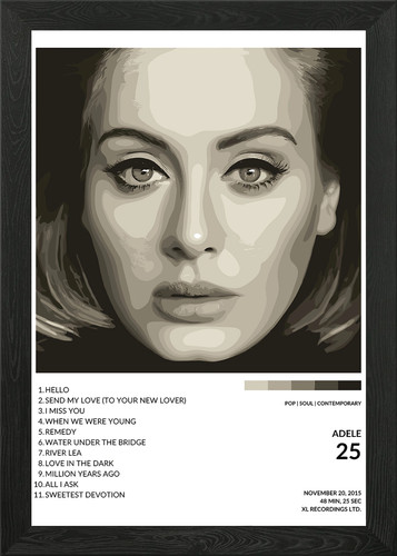 Adele album cover - album,