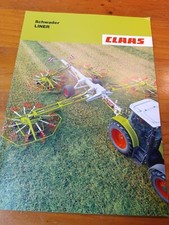 Prospekt Claas Schwader Liner Traktor Schlepper brochure 22
