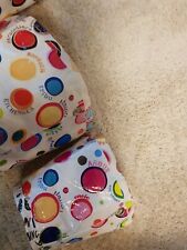 Aufbewahrungsbehälter, 4er-Set, Utensilo, Retro bunt, Plastikkörbe, stapelbar. 