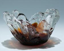 Bleikristall Schale Entwurf Pertti Santalahati für Humppila      