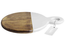 Servierbrett Schneidebrett Brotzeitbrett anrichte Brett Emaille Mango Gusta 32cm