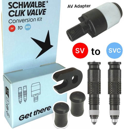 Schwalbe fahrrad clik valve - schwalbe,