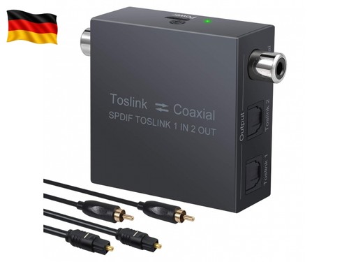 Koaxial optisch wandler - optisch,