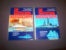 Hildebrand u.a.: DIE DEUTSCHEN KRIEGSSCHIFFE  Biographien ab 1815  2 Bde.  1979
