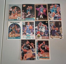 LOT 10 NBA CARDS MUGGSY BOGUES