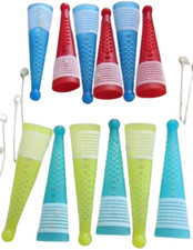 ? Lockenwickler konisch 12 Stück mit Klammern Locken Wickler Set