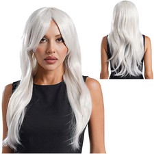 Damen Perücke 70cm Wig Einfarbig Kostüm Ungiftig Faschingskostüme Comic Con