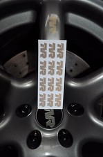 Tvr Logo Gold Rad Aufkleber