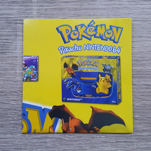 Nintendo pokemon pikachu - 64,