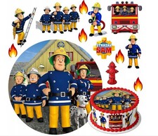 Fireman Sam Essbar Zuckermasse