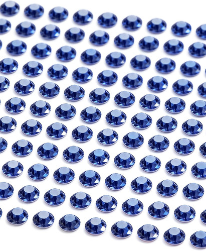 Dunkelblaue glitzersteine - dunkelblaue,