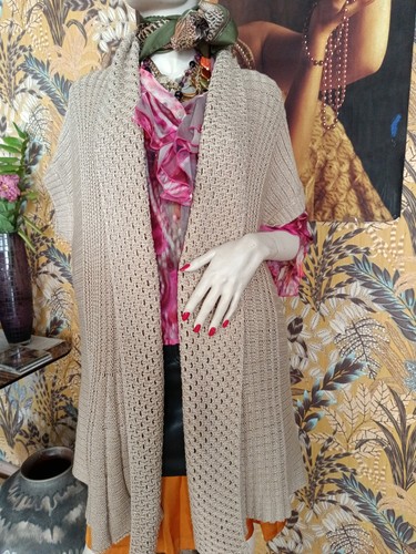 Damen lange strickjacke - lange,
