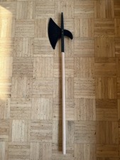 Holz-Axt, Hellebarde für