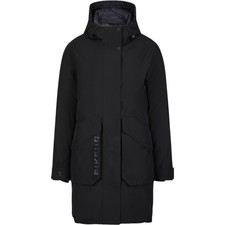 Pikeur Black 36 Regenmantel Damen Athleisure HW 2025 Mantel