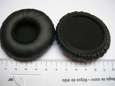2 Ohrpolster aus Kunstleder passend an Plantronics Audio 478 Stereo USB Headset
