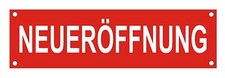 Neueröffnung Banner