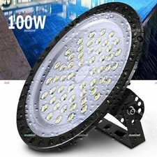 100W LED Hallenbeleuchtung Industrielampe Hallenstrahler Hallenleuchte 10000LM