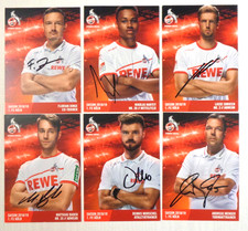 10 Autogramme - 1. FC Köln = Saison 2018/19