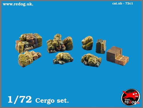 Redog cargo diorama - redog, 1/72