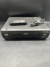 Toshiba Show View Videorecorder Schwarz  Getestet Vollfunktionsfähig