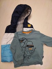 Bubble Gum Steppweste u. Stop +Go Pullover Gr. 92-98 für Jungen