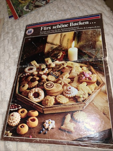 Alte werbebroschüre rezepte - alte,
