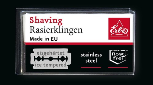 Rasierklingen erbe solingen - rasierklingen,